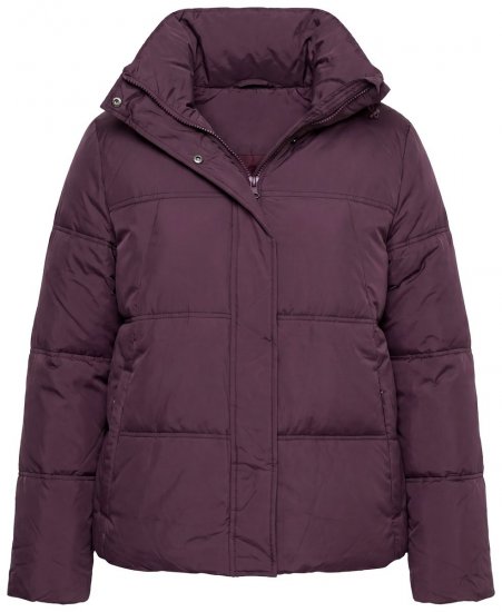 Ulla Popken 851832 Steppjacke Braun - Jacken - Große Jacken für Damen
