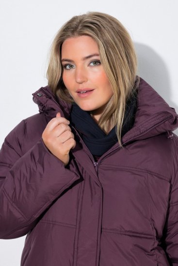 Ulla Popken 851832 Steppjacke Braun - Jacken - Große Jacken für Damen