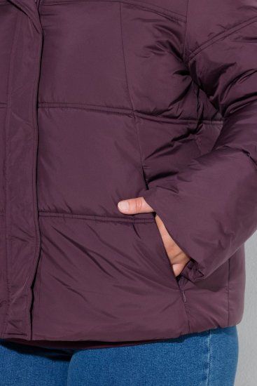 Ulla Popken 851832 Steppjacke Braun - Jacken - Große Jacken für Damen