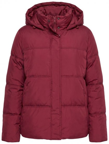 Ulla Popken 851832 Steppjacke Rot - Jacken - Große Jacken für Damen