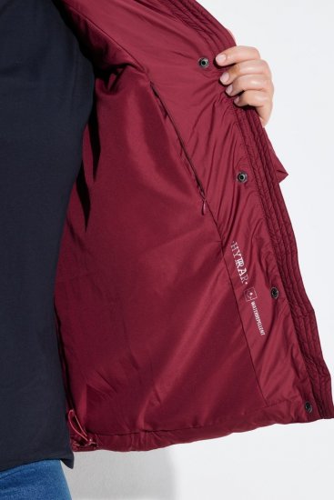 Ulla Popken 851832 Steppjacke Rot - Jacken - Große Jacken für Damen