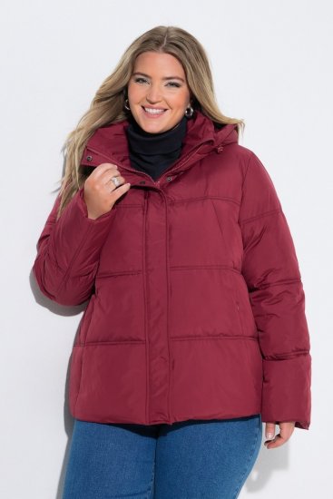 Ulla Popken 851832 Steppjacke Rot - Jacken - Große Jacken für Damen
