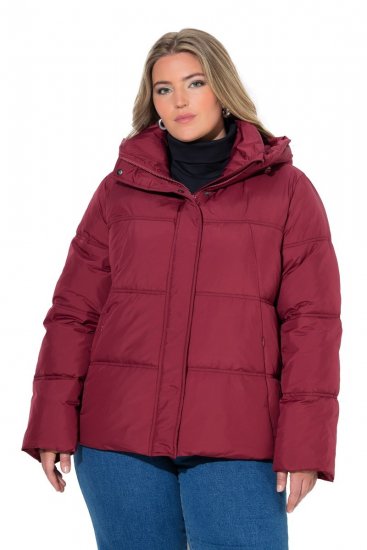 Ulla Popken 851832 Steppjacke Rot - Jacken - Große Jacken für Damen