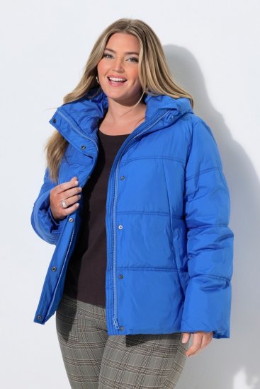 Ulla Popken 851832 Steppjacke Petrol - Jacken - Große Jacken für Damen