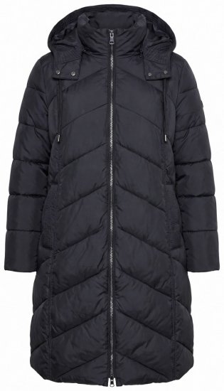 Ulla Popken 851842 Steppmantel Schwarz - Mäntel - Große Größen: Mäntel für Damen