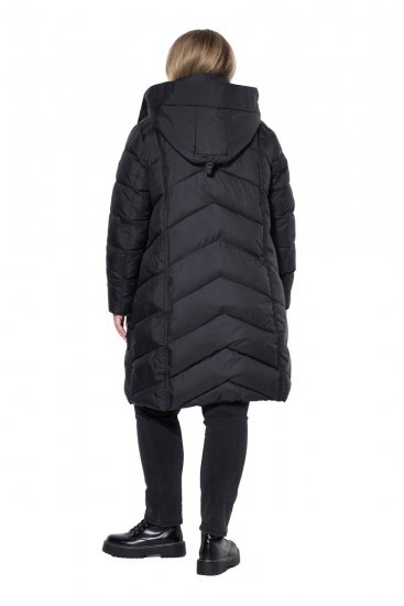 Ulla Popken 851842 Steppmantel Schwarz - Mäntel - Große Größen: Mäntel für Damen