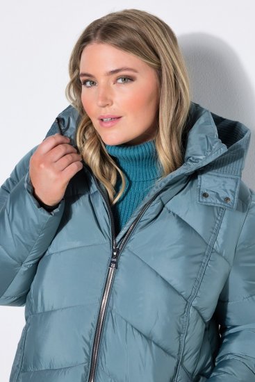 Ulla Popken 851842 Steppmantel Khaki - Mäntel - Große Größen: Mäntel für Damen