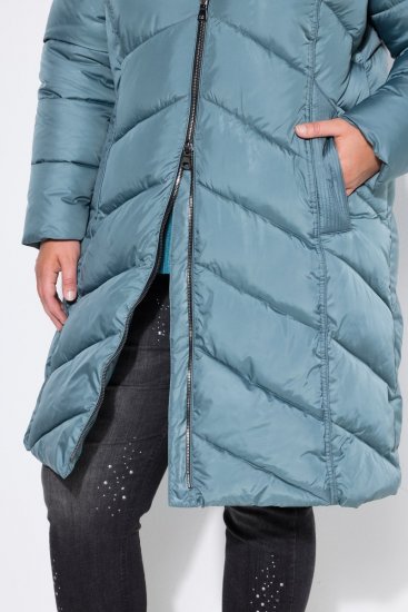 Ulla Popken 851842 Steppmantel Khaki - Mäntel - Große Größen: Mäntel für Damen