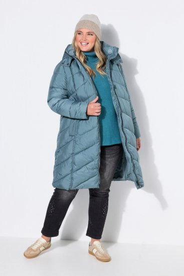 Ulla Popken 851842 Steppmantel Khaki - Mäntel - Große Größen: Mäntel für Damen