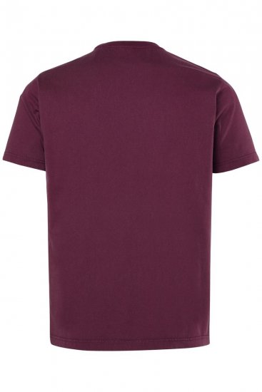 JP1880 851910 Rolling Stones Vintage Logo T-Shirt Aubergine - Band-T-shirts - Band T-Shirts für große Größen