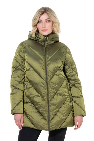 Ulla Popken 852023 Steppmantel Oliv - Mäntel - Große Größen: Mäntel für Damen