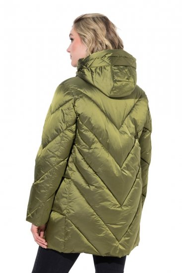 Ulla Popken 852023 Steppmantel Oliv - Mäntel - Große Größen: Mäntel für Damen
