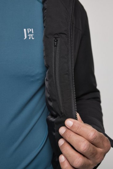 Jay-Pi 852164 Gesteppt Funktionsjacke Schwarz - Herren jacken - Herren Jacken in großen Größen