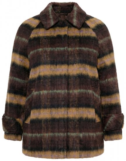 Ulla Popken 852178 Jacke Braun - Jacken - Große Jacken für Damen