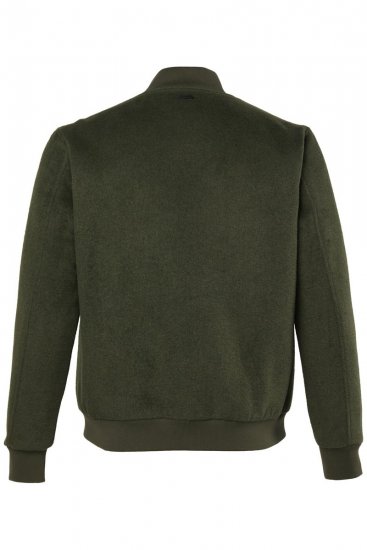 JP1880 852294 Jacke aus Wollmischung mit Stehkragen Khakigrün - Herren jacken - Herren Jacken in großen Größen