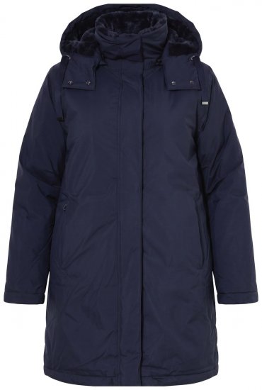 Ulla Popken 852386 Funktionsjacke Dunkelblau - Jacken - Große Jacken für Damen