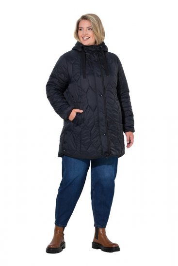 Ulla Popken 852413 Steppjacke Schwarz - Jacken - Große Jacken für Damen