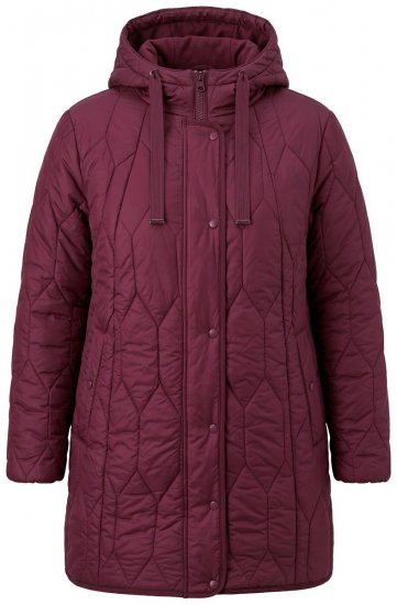 Ulla Popken 852413 Steppjacke Pflaume - Jacken - Große Jacken für Damen