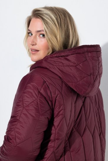 Ulla Popken 852413 Steppjacke Pflaume - Jacken - Große Jacken für Damen