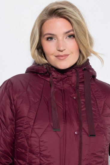 Ulla Popken 852413 Steppjacke Pflaume - Jacken - Große Jacken für Damen