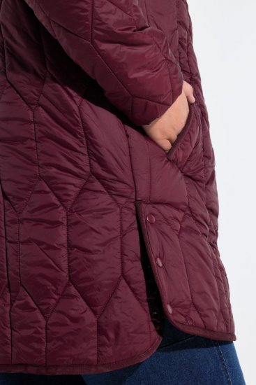 Ulla Popken 852413 Steppjacke Pflaume - Jacken - Große Jacken für Damen