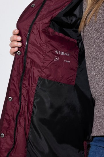 Ulla Popken 852413 Steppjacke Pflaume - Jacken - Große Jacken für Damen