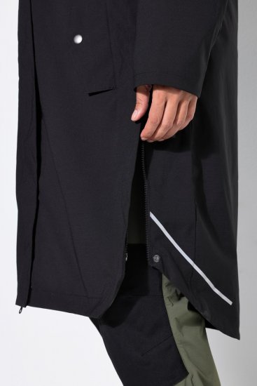 Ulla Popken 852901 Funktionsmantel Schwarz - Mäntel - Große Größen: Mäntel für Damen
