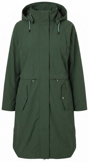 Ulla Popken 852901 Funktionsmantel Oliv - Mäntel - Große Größen: Mäntel für Damen