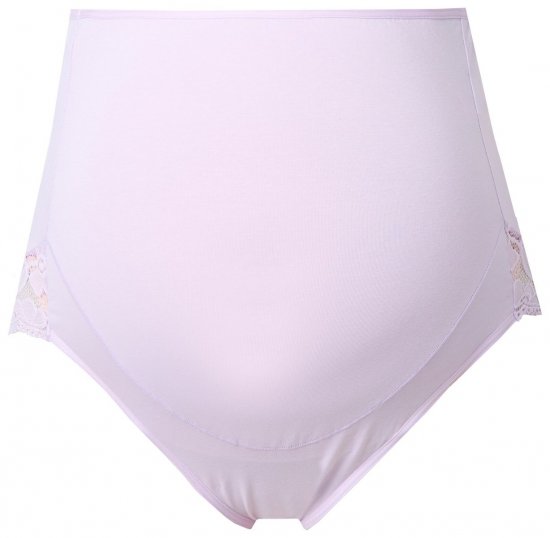 Ulla Popken 853640 Umstandsslips mit Spitze Altrosa - Slips - 