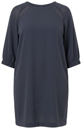 Ulla Popken 853946 Kleid mit 3/4-Ärmeln Oliv - Kleider - Kleider für jede Größe