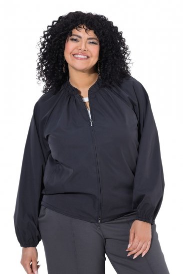 Ulla Popken 854962 Bomberjacke Oliv - Jacken - Große Jacken für Damen