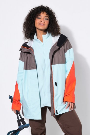 Ulla Popken 855313 Parka Taupe - Mäntel - Große Größen: Mäntel für Damen