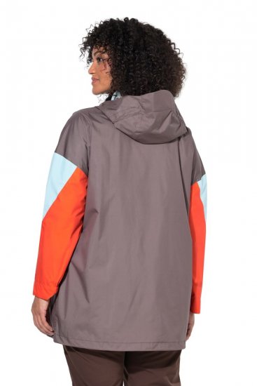 Ulla Popken 855313 Parka Taupe - Mäntel - Große Größen: Mäntel für Damen