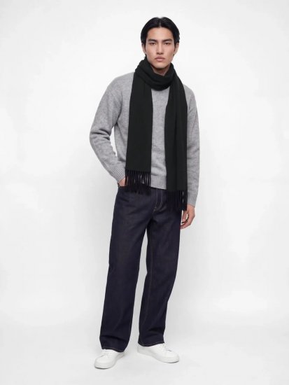Jack & Jones Kelowna Schal Schwarz - Schals - 