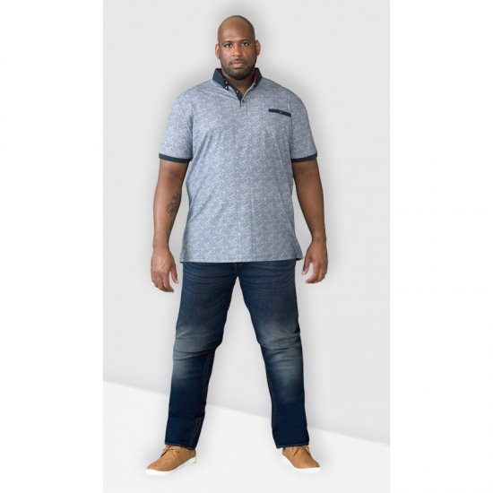 D555 Ambrose Tapered Fit Stretch Jeans Dark Blue