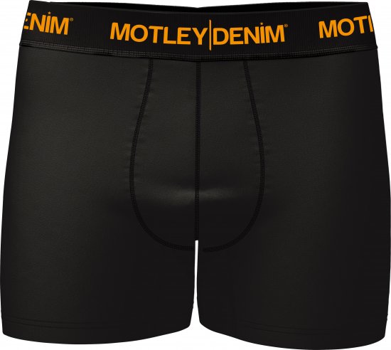 Motley Denim Amsterdam Boxershorts Black 2-pack - Herrenunterwäsche & bademode - Herrenunterwäsche & Bademode in großen Größen