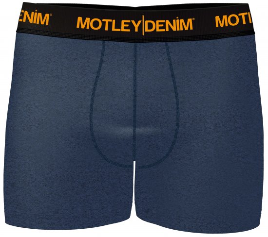 Motley Denim Amsterdam Boxershorts Dark Indigo 2-pack - Herrenunterwäsche & bademode - Herrenunterwäsche & Bademode in großen Größen