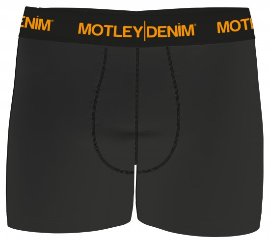 Motley Denim Amsterdam Boxershorts Charcoal 2-pack - Herrenunterwäsche & bademode - Herrenunterwäsche & Bademode in großen Größen