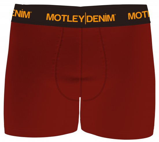 Motley Denim Amsterdam Boxershorts Red 2-pack - Herrenunterwäsche & bademode - Herrenunterwäsche & Bademode in großen Größen