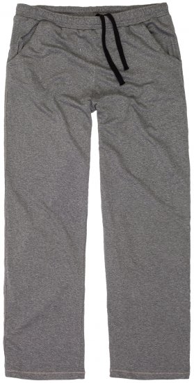 Adamo Athen Sweatpants with Open Hem Grey - Jogginghosen für herren - Jogginghosen für Herren in großen Größen