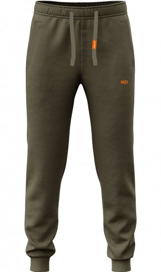 Motley Denim Berlin Sweatpants Dark Khaki - Jogginghosen für herren - Jogginghosen für Herren in großen Größen