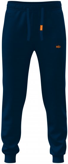 Motley Denim Berlin Sweatpants Navy - Jogginghosen für herren - Jogginghosen für Herren in großen Größen