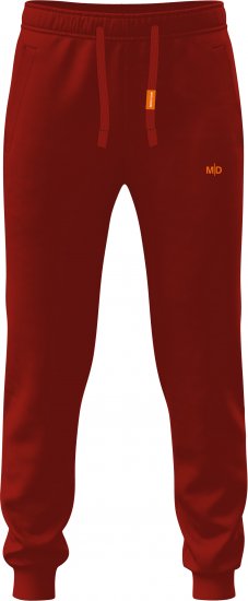 Motley Denim Berlin Sweatpants Red - Jogginghosen für herren - Jogginghosen für Herren in großen Größen