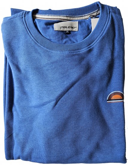 Blend 5055 Sweatshirt Delft - Herren-Sweater und -Hoodies in großen Größen - Herren-Sweater und -Hoodies in großen Größen
