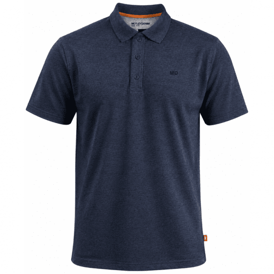 Motley Denim Bratislava Polo Dark Indigo - Polo-shirts für herren - Polo-Shirts für Herren in großen Größen