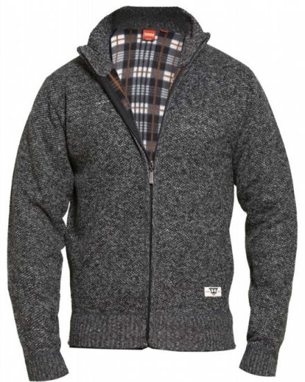 D555 Braxton Sweater Charcoal - Herren-sweater und -hoodies - Herren-Sweater und -Hoodies in großen Größen