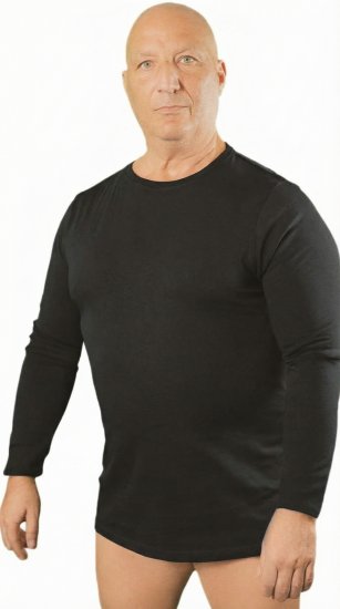 20 Nodi Carbino Long Sleeve Sport T-Shirt Black - Langärmlige T-Shirts für Herren - Langärmlige T-Shirts für Herren