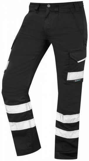 Leo Ilfracombe Cargo Pants Black - Herren arbeitskleidung - Herren Arbeitskleidung Große Größen
