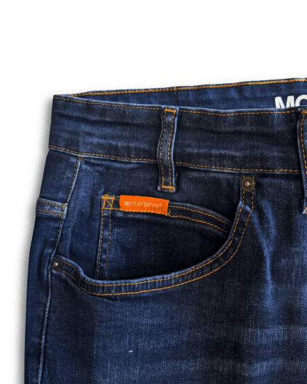 Motley Denim Soho 5-Pocket Jeans Dark Wash - Herren-jeans & -hosen - Herren-Jeans & -Hosen in großen Größen