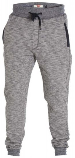 D555 Denzel Sweatpants Grey - Jogginghosen für herren - Jogginghosen für Herren in großen Größen